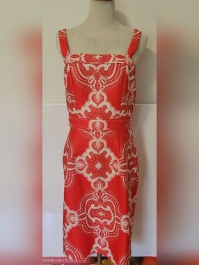 Dress Barn Red dress 8